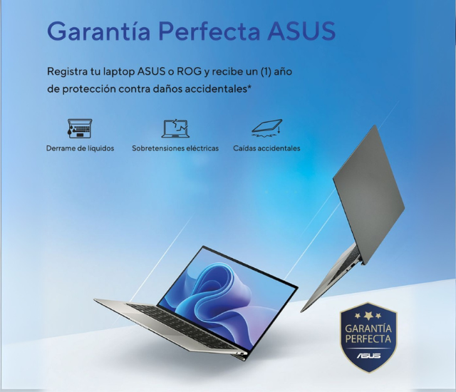 Garantía perfecta de Asus