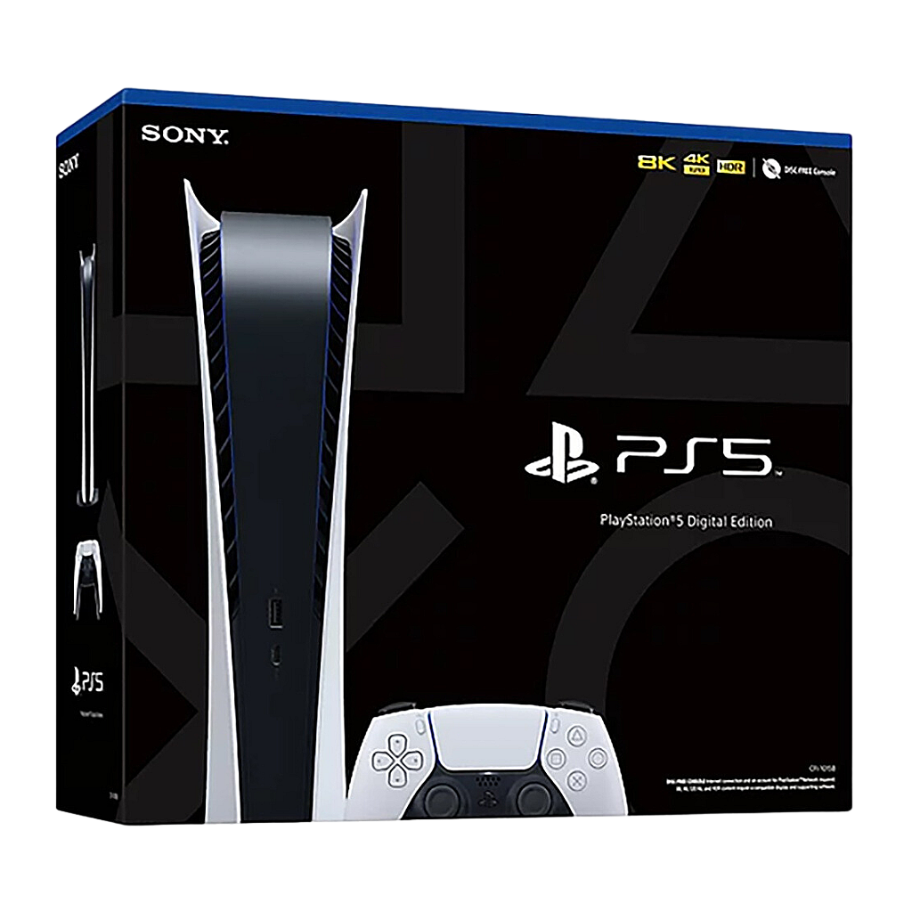 Consola Sony Playstation 5 Ps5 Slim Edición Digital 16Gb - 1Tb M2 _ Foto