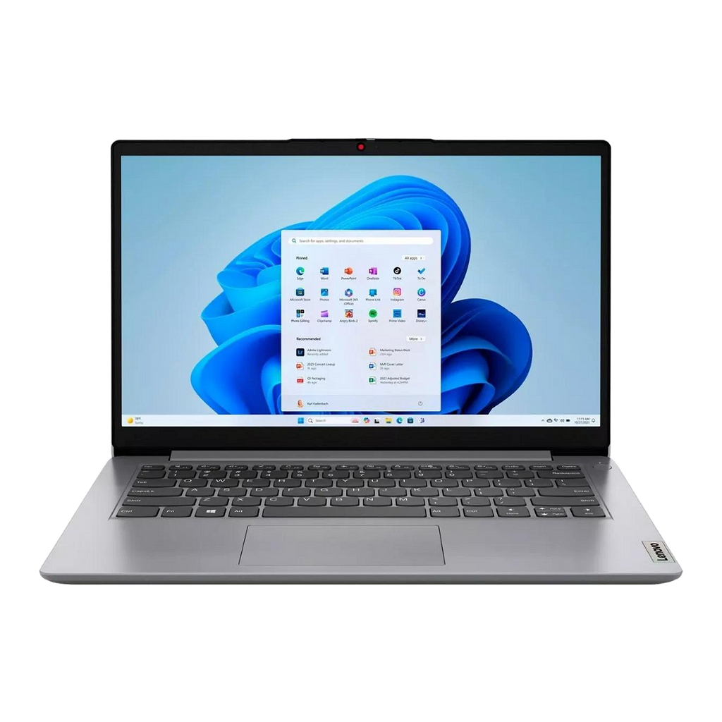 Notebook Lenovo Ideapad 1 14" Hd - N4020 - 4Gb - 128Gb - Win11 _ Foto