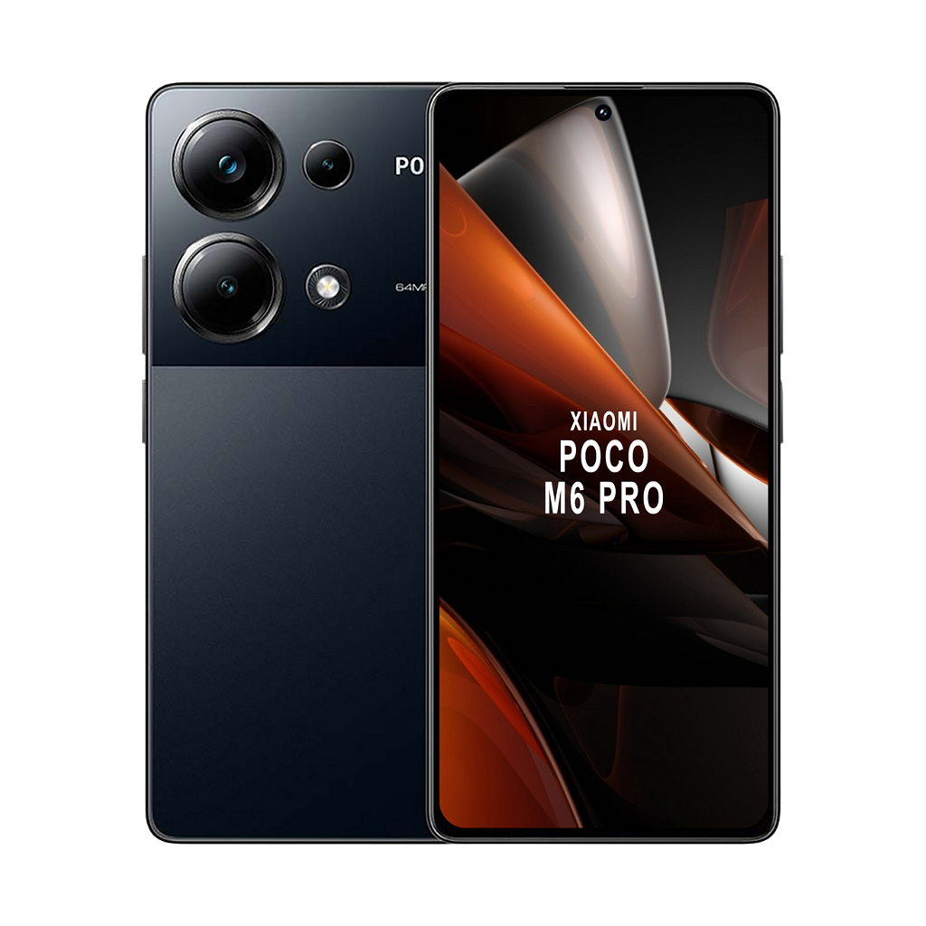 Celular Xiaomi Poco M6 Pro Dual Sim - 12GB - 512GB - 6.67" - 64MP - Negro _ Foto