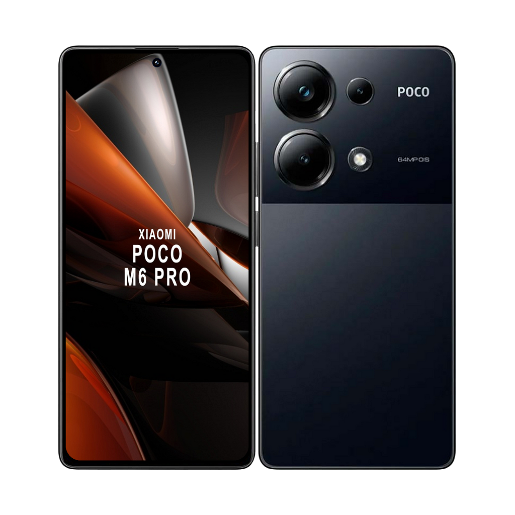 Celular Xiaomi Poco M6 Pro Dual Sim - 12GB - 512GB - 6.67" - 64MP - Negro _ Foto