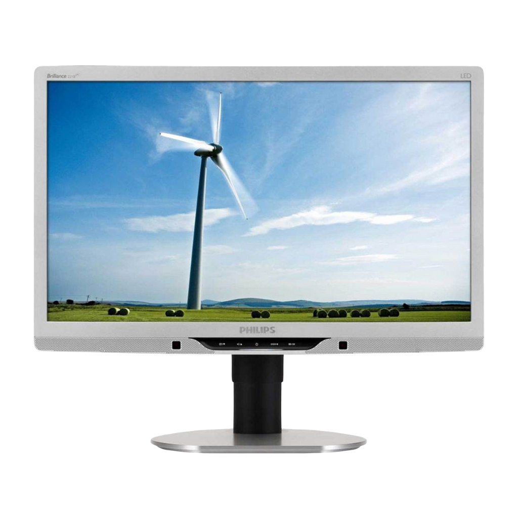 Monitor Plano Philips 21,5'' Lcd Tft Led 1080p 5ms _ Foto