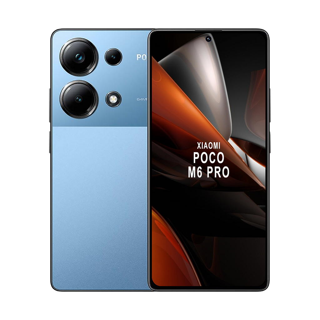 Celular Xiaomi Poco M6 Pro Dual Sim - 8GB - 256GB - 6.67" - 64MP - Azul _ Foto