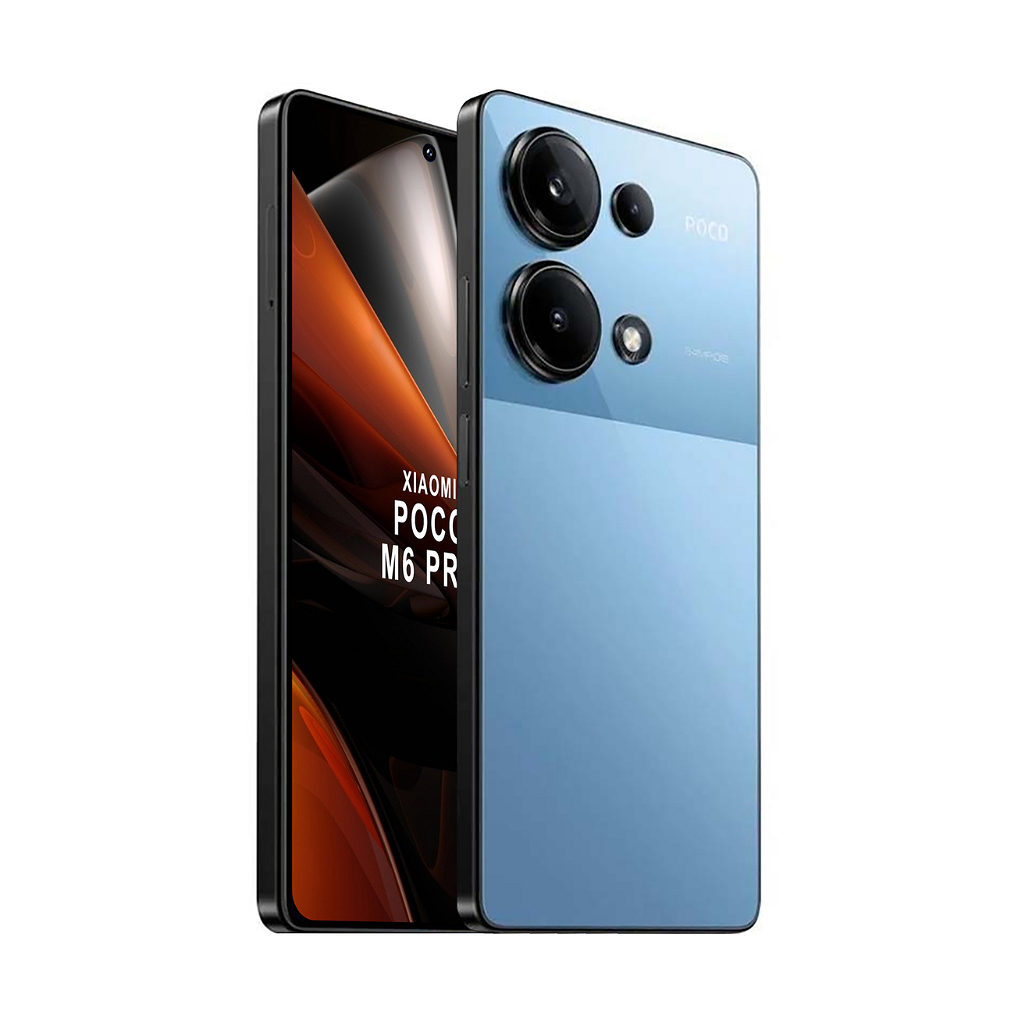 Celular Xiaomi Poco M6 Pro Dual Sim - 8GB - 256GB - 6.67" - 64MP - Azul _ Foto