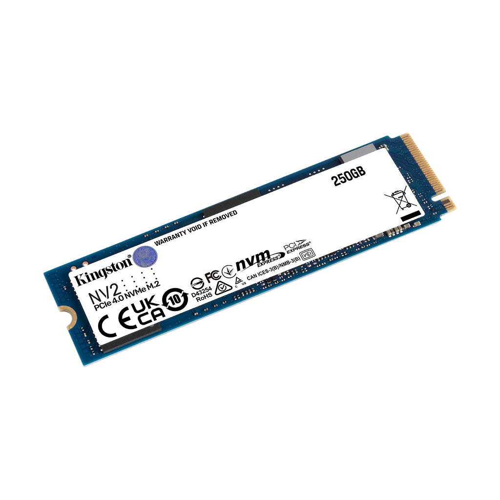 Disco SSD Kingston NV2 250GB M.2 - NVME PCIe 4.0 _ Foto