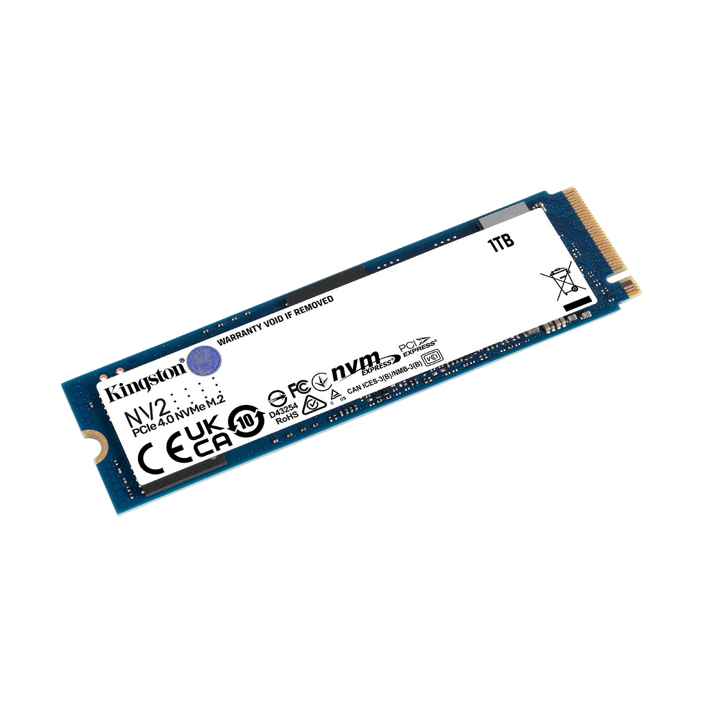 Disco SSD Kingston NV2 1TB M.2 - NVME PCIe 4.0 _ Foto