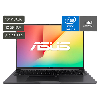 Notebook Asus Vivobook X1605ZA 16" FHD - Core I5 - 12Gb - 512Gb - Win11 _ FotoThumb