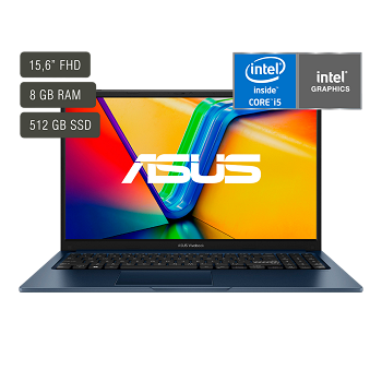 Notebook Asus Vivobook X1504ZA 15,6" FHD - Core I5 - 8Gb - 512Gb - Win11 _ Foto