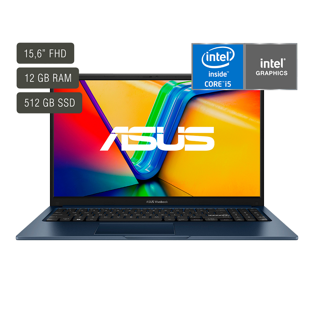 Notebook Asus Vivobook X1504ZA 15,6" FHD - Core I5 - 12Gb - 512Gb - Win11 _ Foto