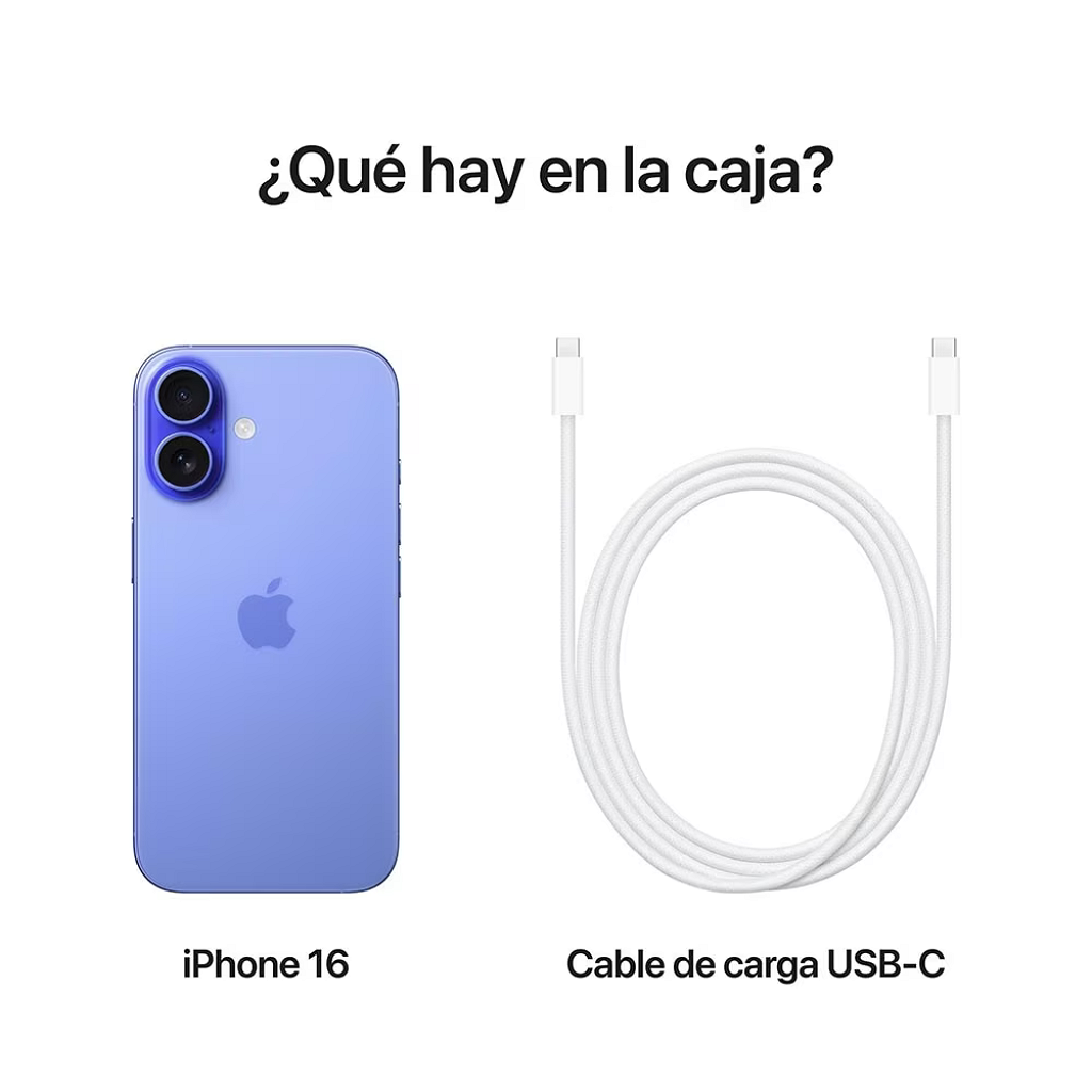 Celular Apple IPhone 16 128GB 5G - 8GB - 6.1" - 48MP - Ultramarino _ Foto