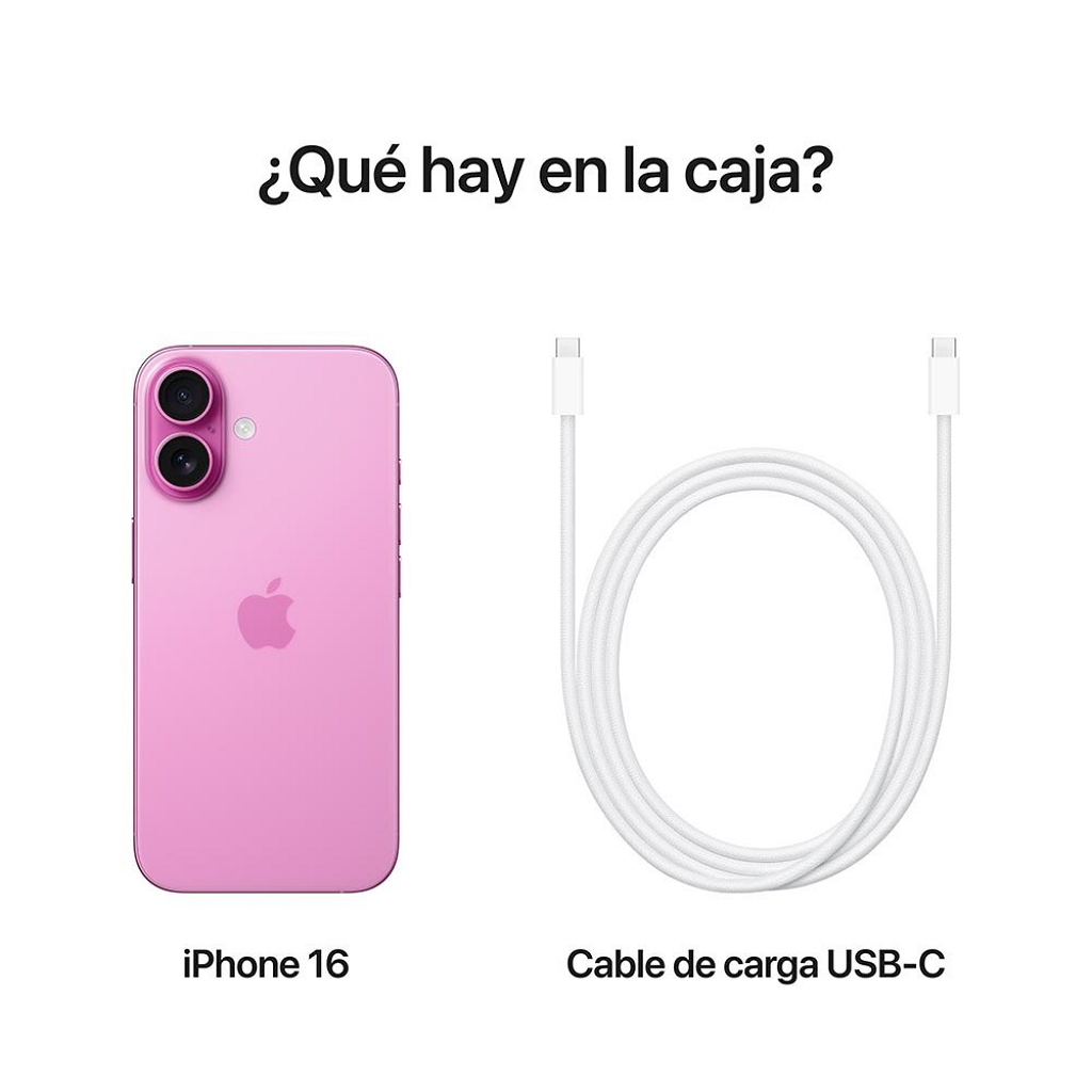 Celular Apple IPhone 16 128GB 5G - 8GB - 6.1" - 48MP - Rosa _ Foto