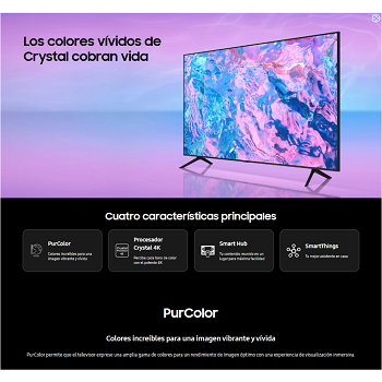 Smart Tv Samsung UN50CU7000 50" 4K UHD LED - TizenOS _ FotoThumb