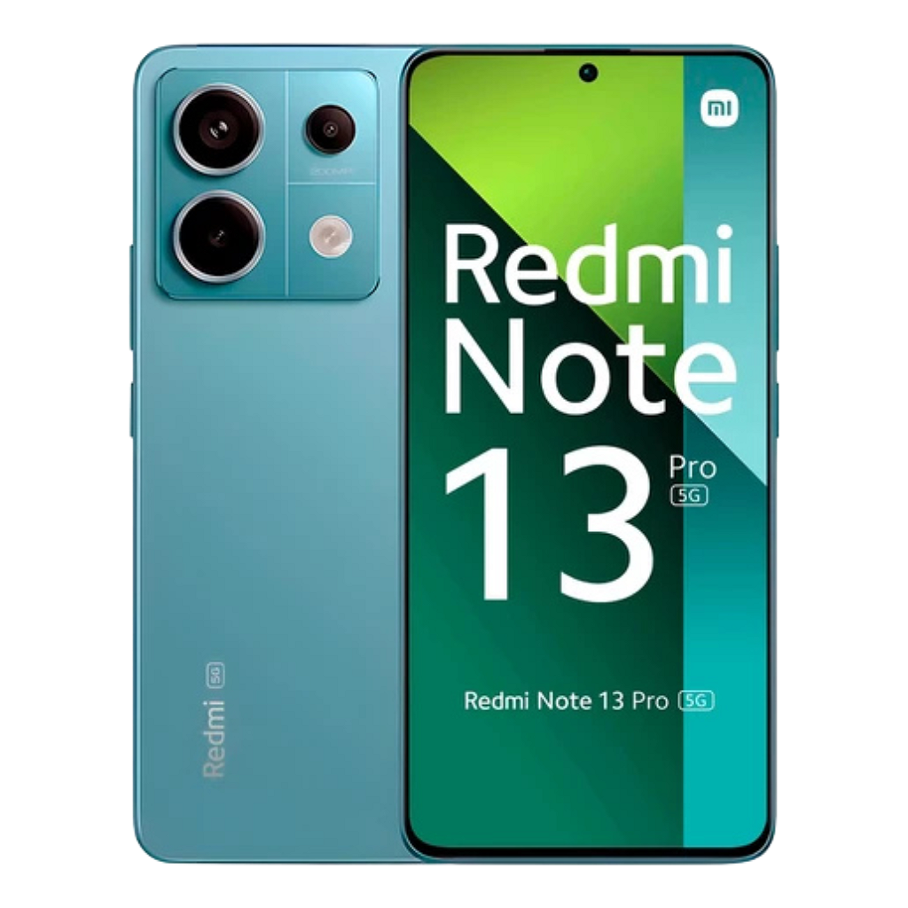 Celular Xiaomi Redmi Note 13 Pro 5G - 256GB - 8GB - 6.67" - 200MP - Verde Océano _ Foto