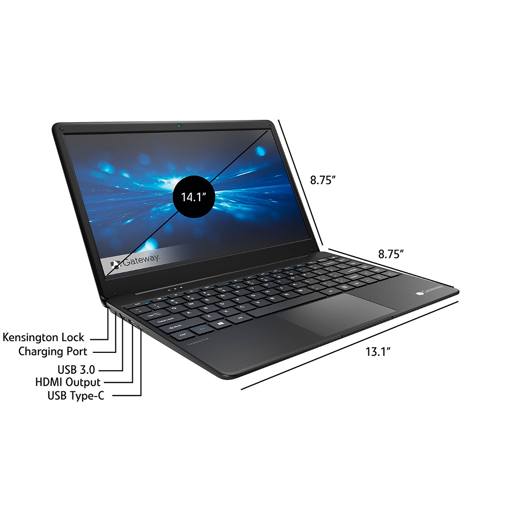 Notebook Gateway GWTN141-6 14,1'' FHD - Core i3 1115G4 - 4Gb - 128Gb - Win10 - Foto 3