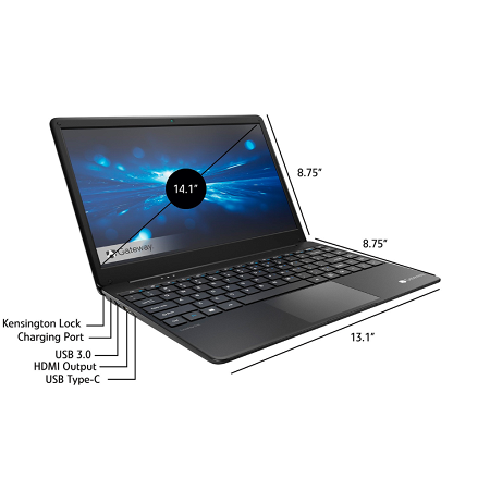 Notebook Gateway GWTN141-6 14,1'' FHD - Core i3 1115G4 - 4Gb - 128Gb - Win10 _ FotoThumb