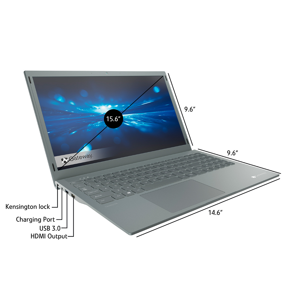 Notebook Gateway GWTN156-11 15,6'' FHD - N5030 - 4Gb - 128Gb - Win10 _ Foto