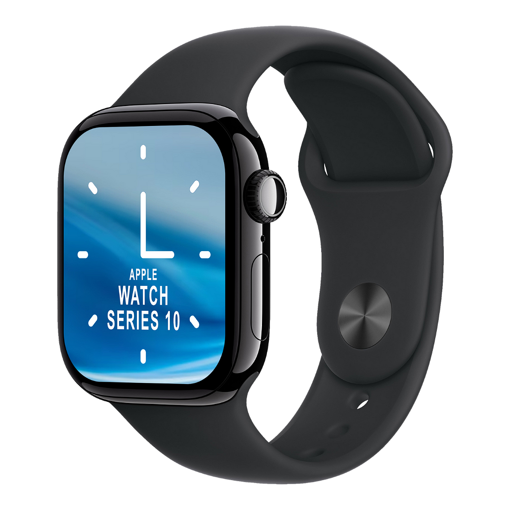 Smartwatch Apple Watch Series 10 42mm SM - GPS - Aluminio - Negro Azabache _ Foto