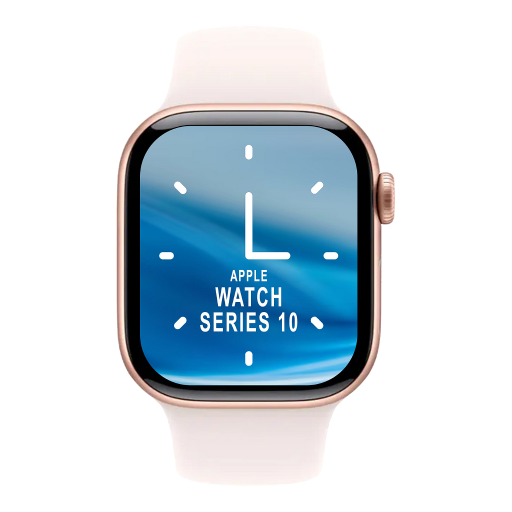 Smartwatch Apple Watch Series 10 42mm ML - GPS - Aluminio - Oro Rosa _ Foto