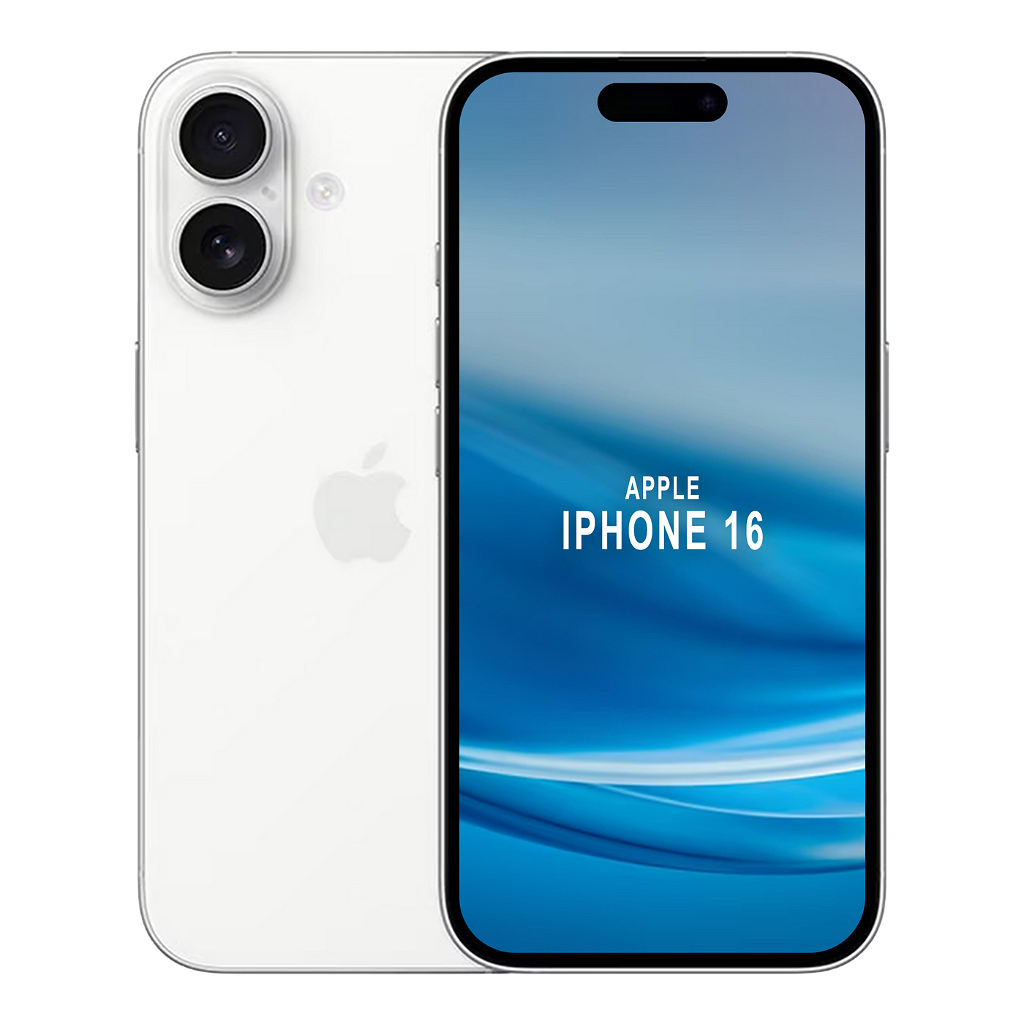 Celular Apple IPhone 16 256GB 5G - 8GB - 6.1" - 48MP - Blanco _ Foto