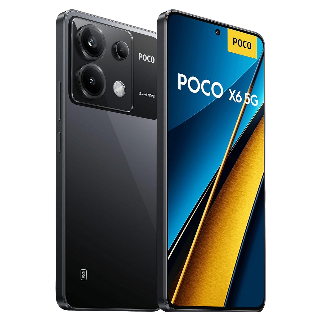 Celular Xiaomi Poco X6 5G - 12GB - 256GB - 64MP - Negro _ Foto