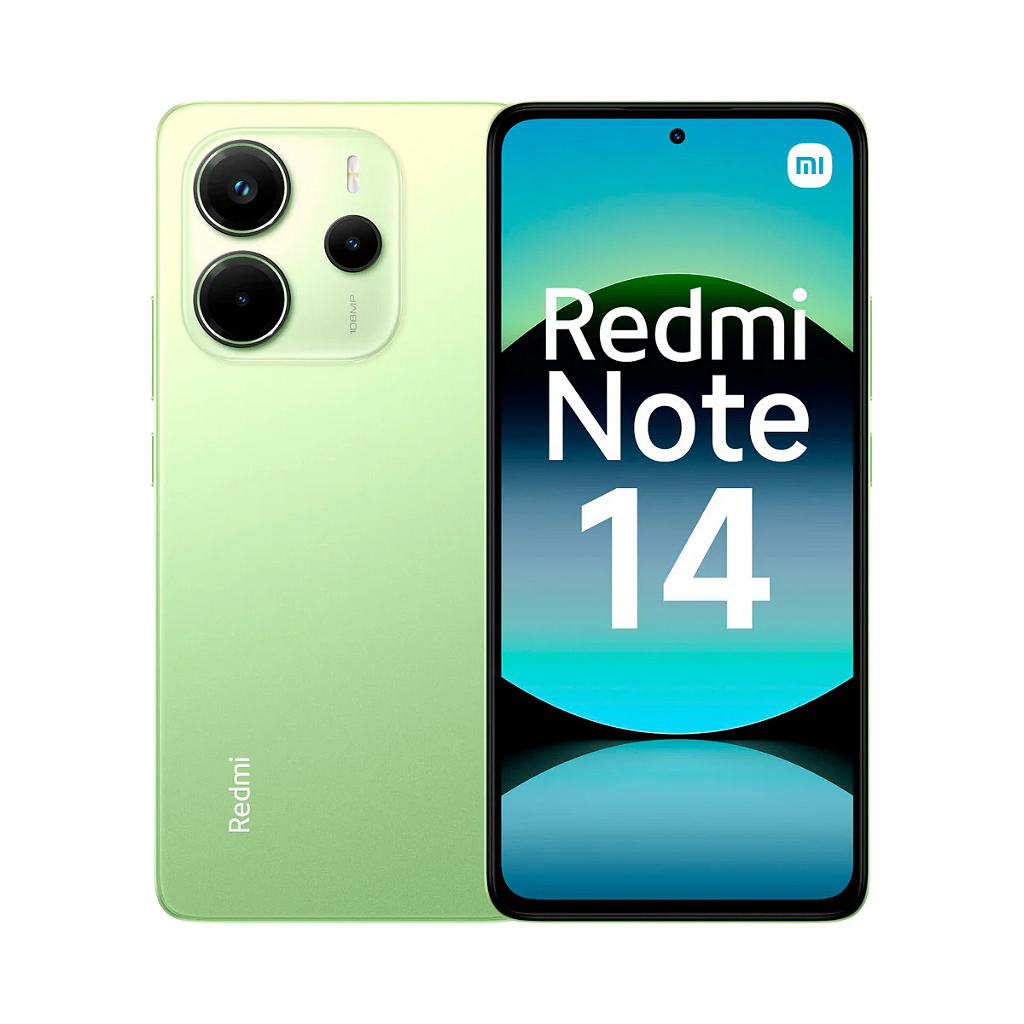 Celular Xiaomi Redmi Note 14 - 256GB - 8GB - 6.67" - 108MP - Verde Lima _ Foto