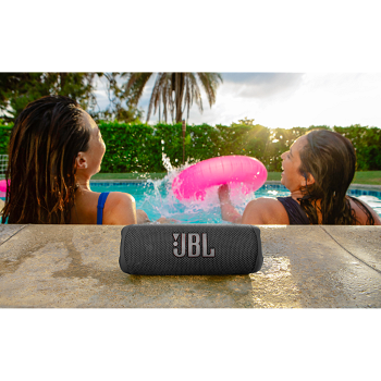 Parlante Portátil JBL Flip 6 - Bluetooth - 30W - Resistente Al Agua - Gris _ FotoThumb