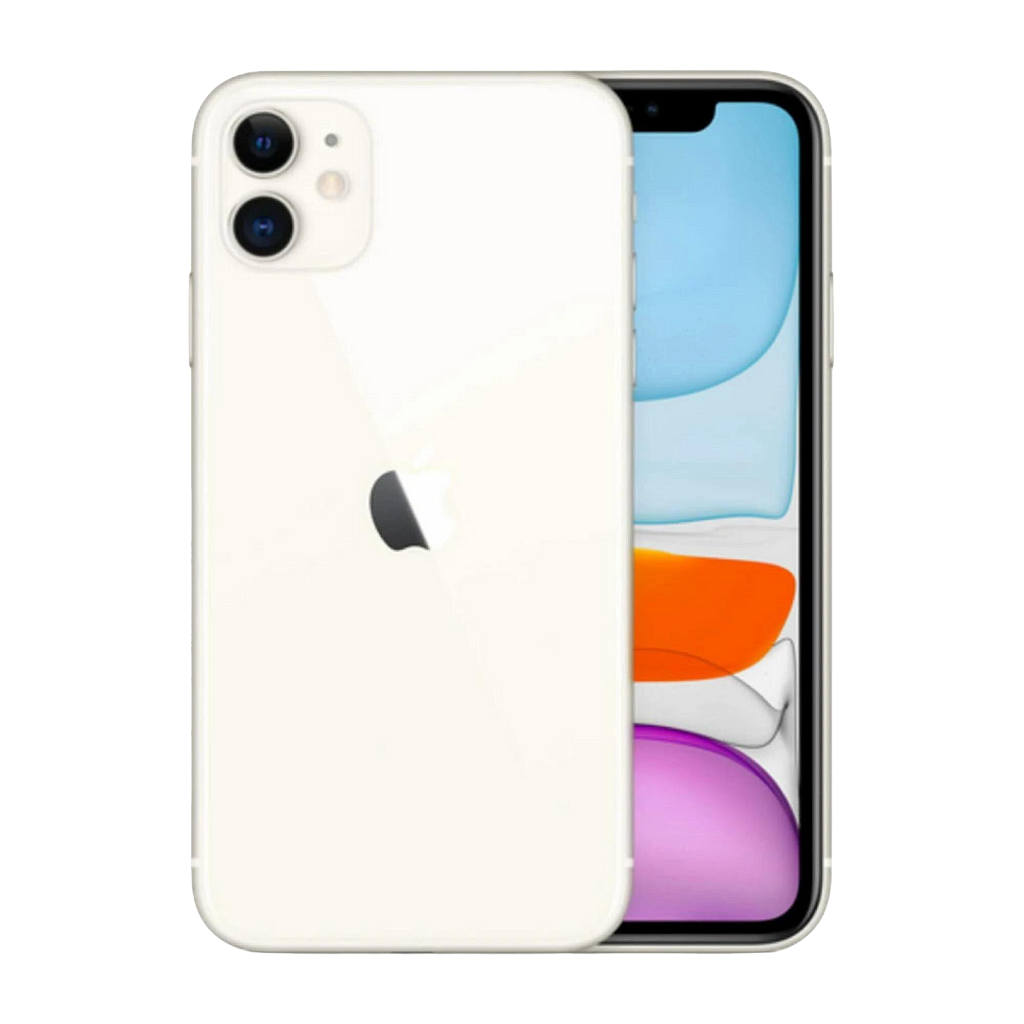 Celular Apple Iphone 11 64GB - 6.1" - 4GB - 12MP - Blanco _ Foto