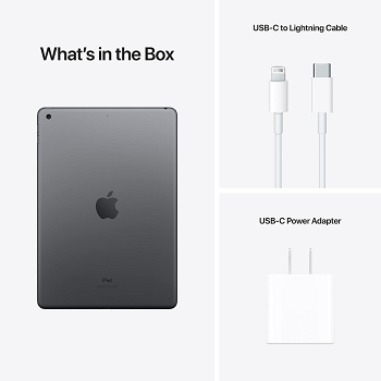 Tablet Apple IPad 9na Gen 2021 10.2" 64GB - 3GB - Gris Espacial _ FotoThumb