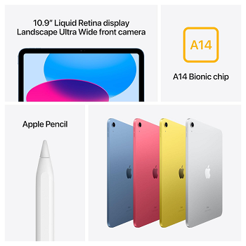 Tablet Apple IPad 10ma Gen 2022 10.9" 64GB - 3GB - Azul _ FotoThumb