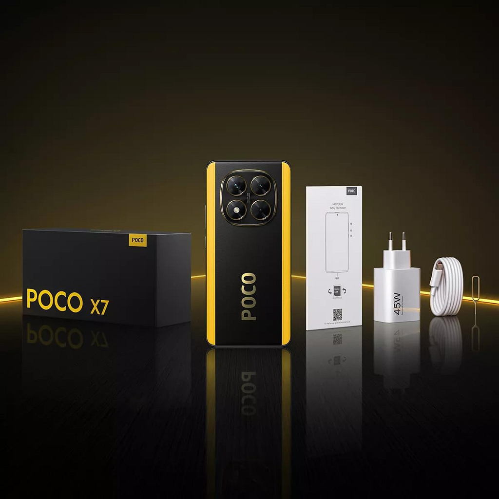 Celular Xiaomi Poco X7 5G 512GB - 12GB - 50MP - Negro _ Foto