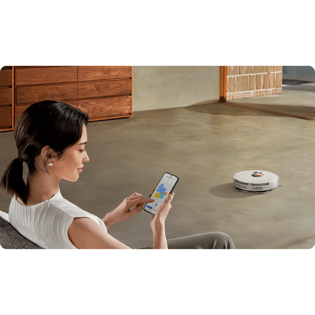 Aspiradora Robot Xiaomi Vacuum S20+ - 6000 Pa - 5200 Mah - Blanco _ Foto