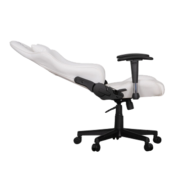 Silla Gamer Perseo Pegasus - Blanco Y Plateado _ FotoThumb