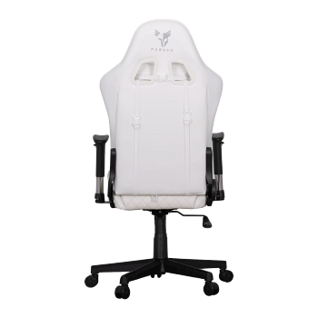 Silla Gamer Perseo Pegasus - Blanco Y Plateado _ FotoThumb