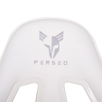 Silla Gamer Perseo Pegasus - Blanco Y Plateado _ FotoThumb