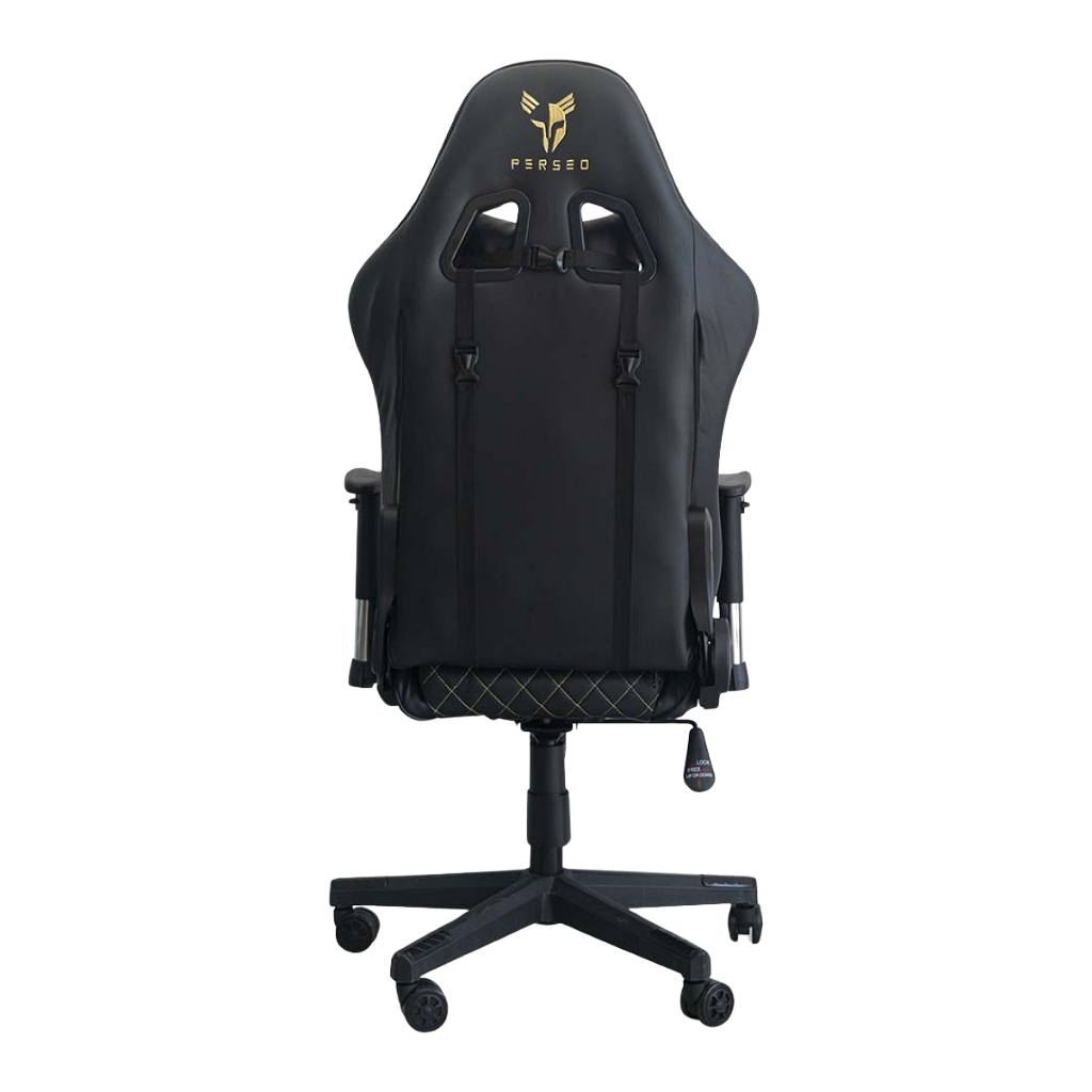 Silla Gamer Perseo Pegasus - Negro Y Gris _ Foto