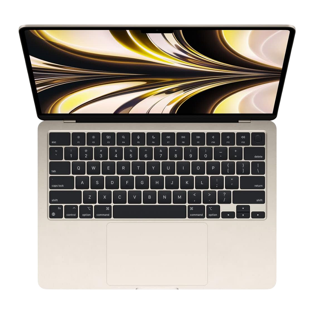 Notebook Apple MacBook Air M2 2022 13.6" - 8GB - 256GB - Blanco Estelar _ Foto
