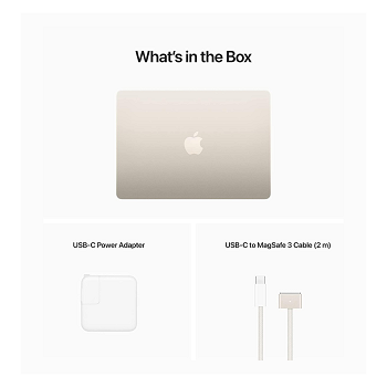 Notebook Apple MacBook Air M2 2022 13.6" - 16GB - 256GB - Blanco Estelar _ FotoThumb