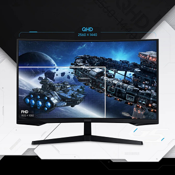 Monitor Samsung Odyssey G5 Curvo 32" VA - 1440p - 165Hz _ FotoThumb