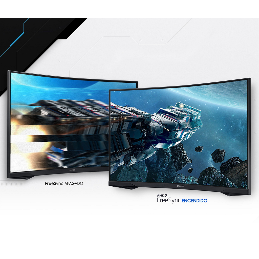 Monitor Samsung Odyssey G5 Curvo 32" VA - 1440p - 165Hz _ Foto