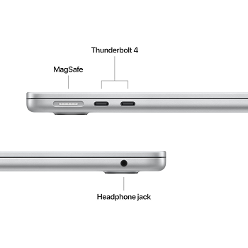 Notebook Apple MacBook Air M4 2025 13.6" - 16GB - 256GB - Plata _ FotoThumb