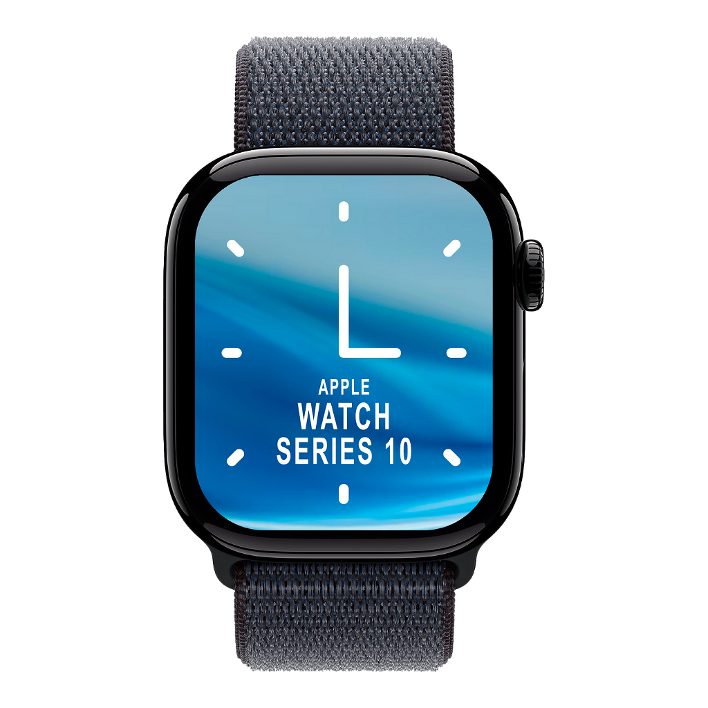 Smartwatch Apple Watch Series 10 42mm - GPS - Aluminio - Negro Azabache - Sport Loop _ Foto