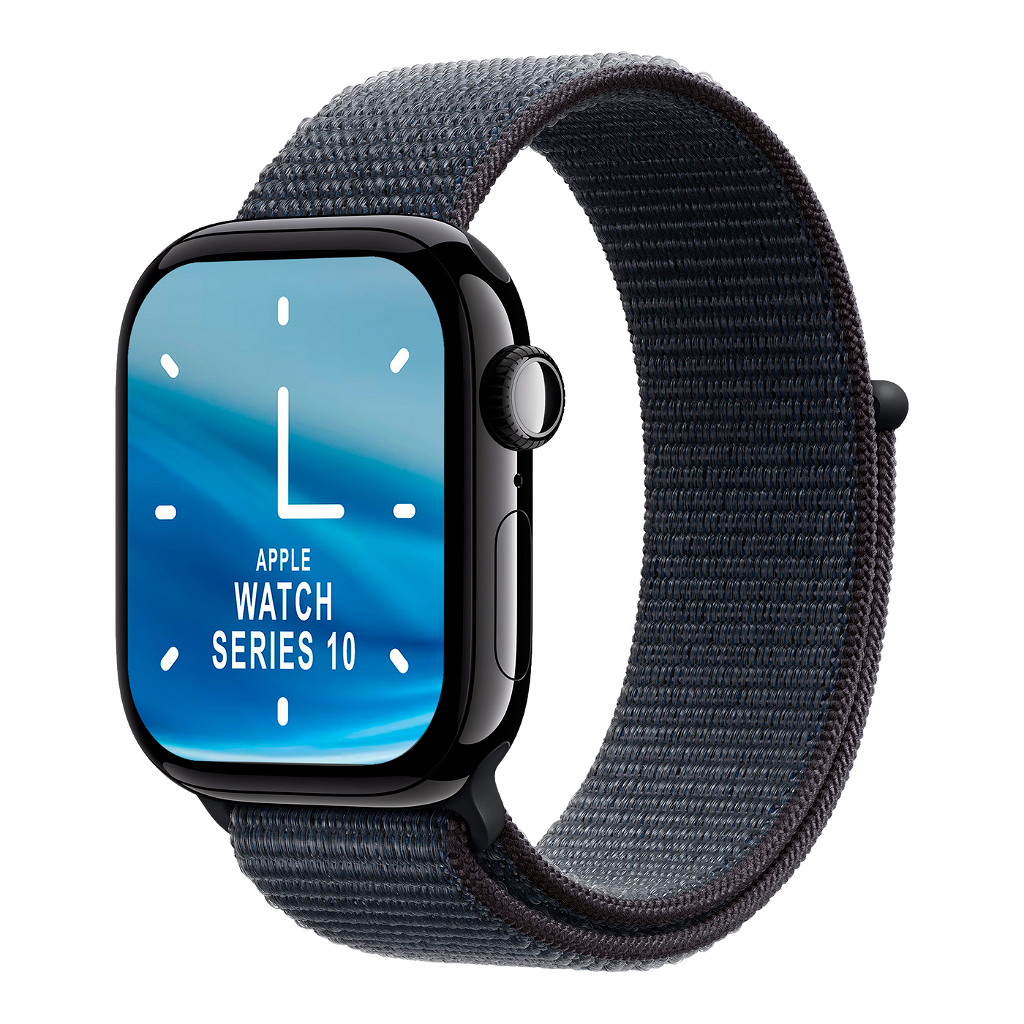 Smartwatch Apple Watch Series 10 42mm - GPS - Aluminio - Negro Azabache - Sport Loop _ Foto
