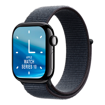Smartwatch Apple Watch Series 10 42mm - GPS - Aluminio - Negro Azabache - Sport Loop _ FotoThumb