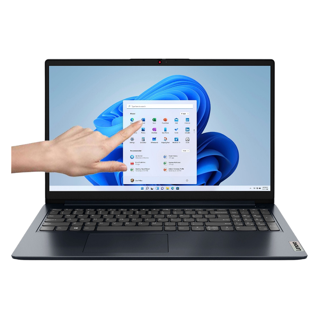Notebook Lenovo Ideapad 1 15.6" FHD Táctil - R5-7520U - 8Gb - 256Gb - Win11 _ Foto