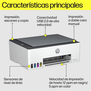 Impresora Multifunción Hp Smart Tank 520 - Sistema Continuo _ FotoThumb