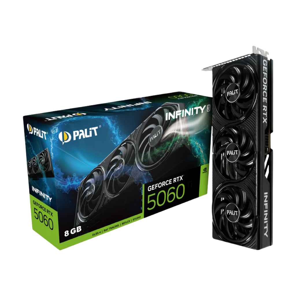 Tarjeta De Video Palit Nvidia GeForce RTX 5060 Infinity 3 8GB _ Foto