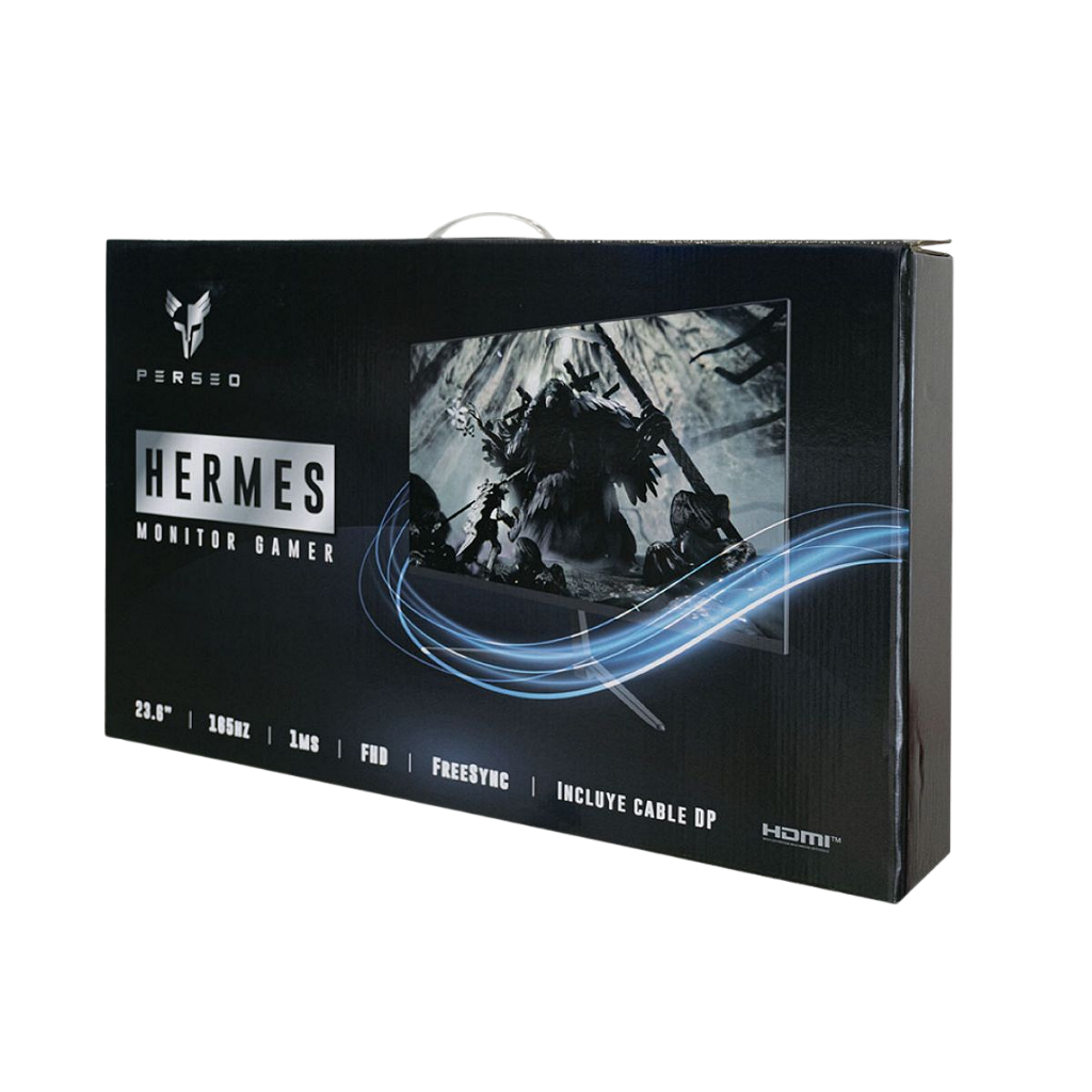 Monitor Perseo Hermes 24" VA - 1080p - 165Hz _ Foto
