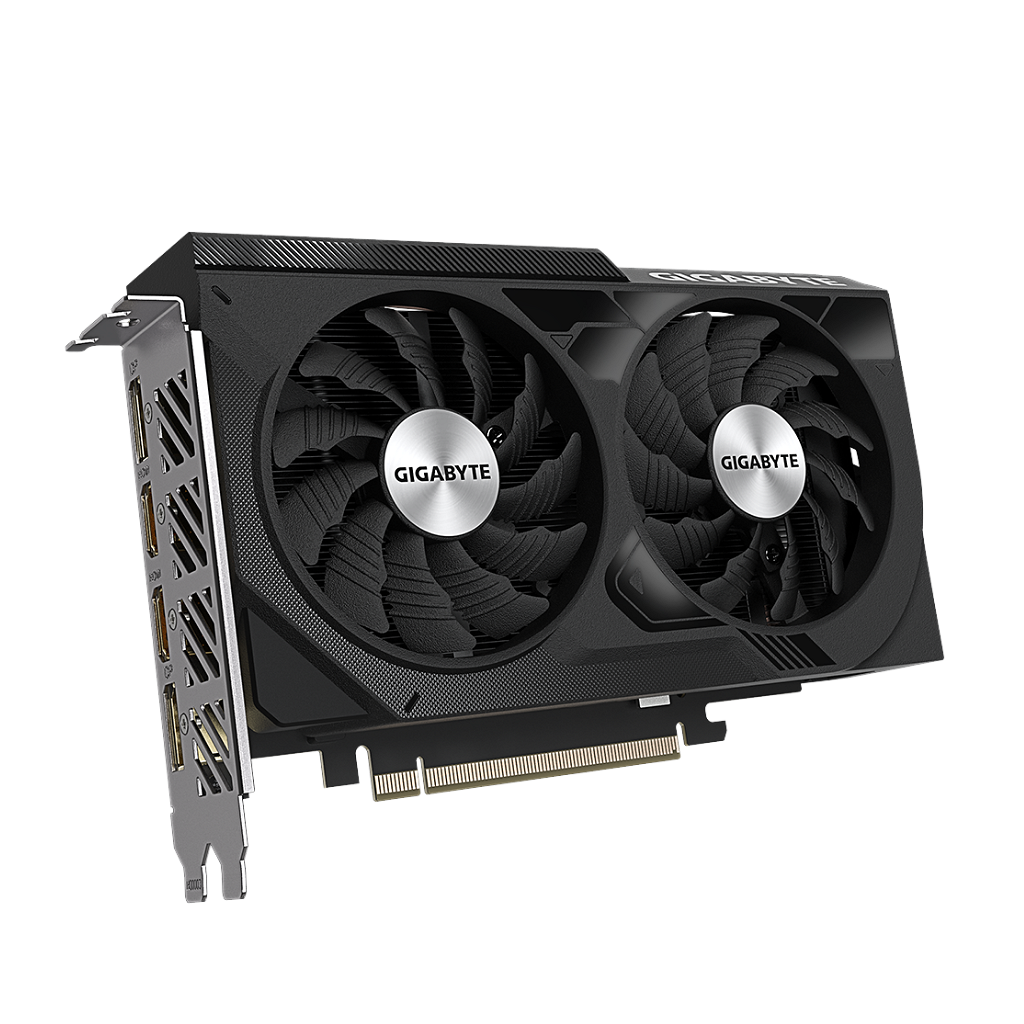 Tarjeta De Video Gigabyte Nvidia GeForce RTX 4060 WINDFORCE OC 8GB _ Foto