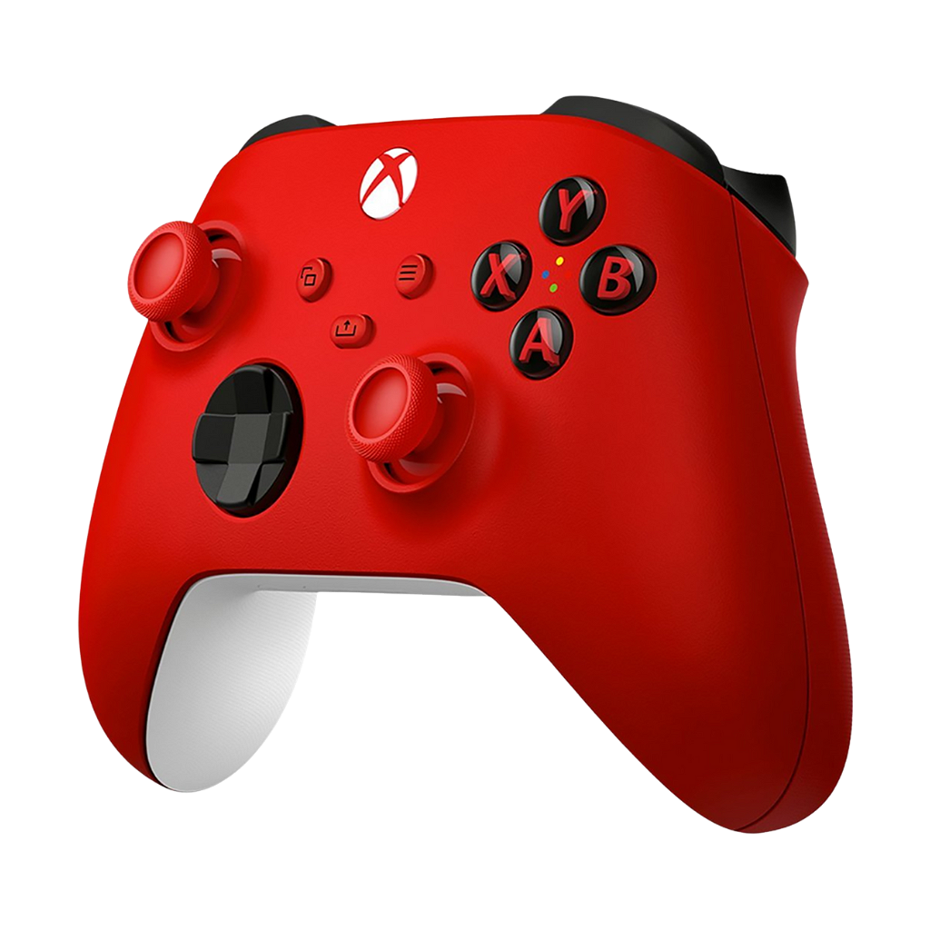 Joystick Mando Inalámbrico Microsoft Xbox Bluetooth - Rojo Pulso _ Foto