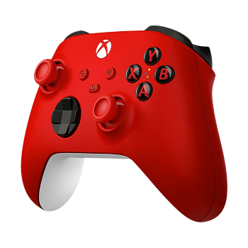 Joystick Mando Inalámbrico Microsoft Xbox Bluetooth - Rojo Pulso _ FotoThumb